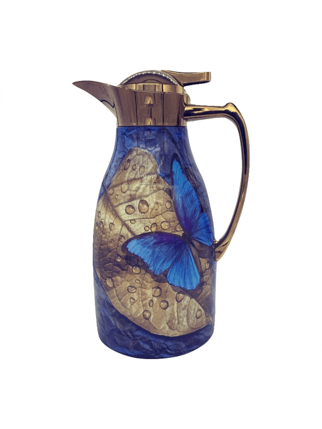 Butterfly Thermos, Golden 1.0L	